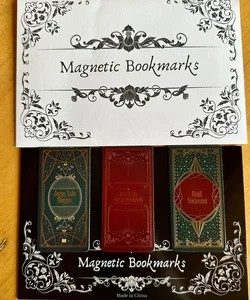 Book-inspired Magnetic Bookmarks 