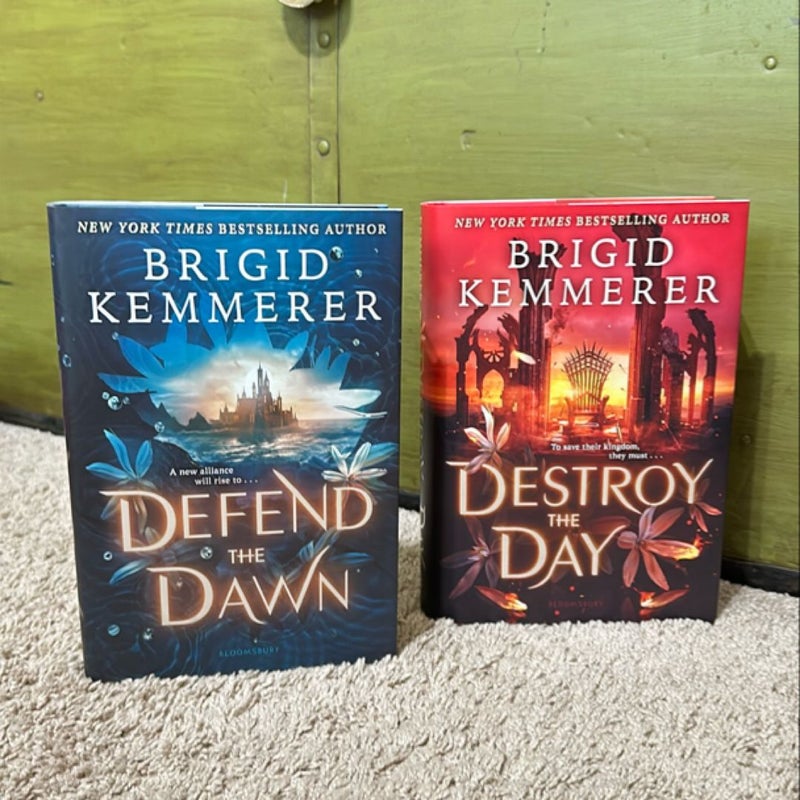 Defend the Dawn and Destroy the Day signed B&N special edition 