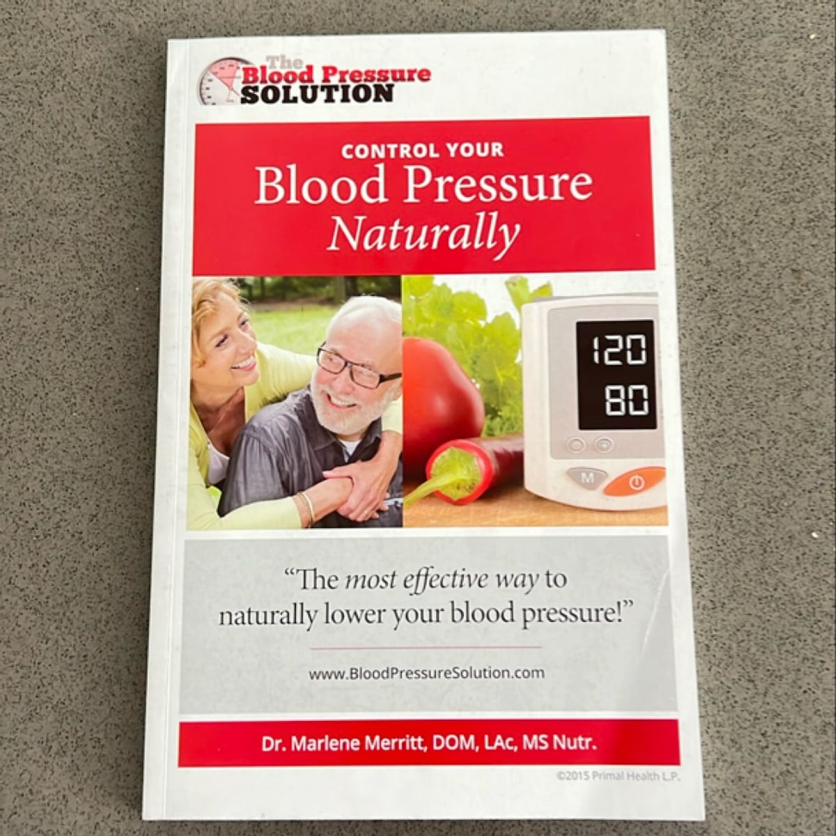 The Blood Pressure Solution by Dr. Marlene Merritt, Paperback | Pangobooks