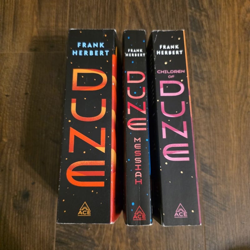 Dune, Dune Messiah and Children of Dune