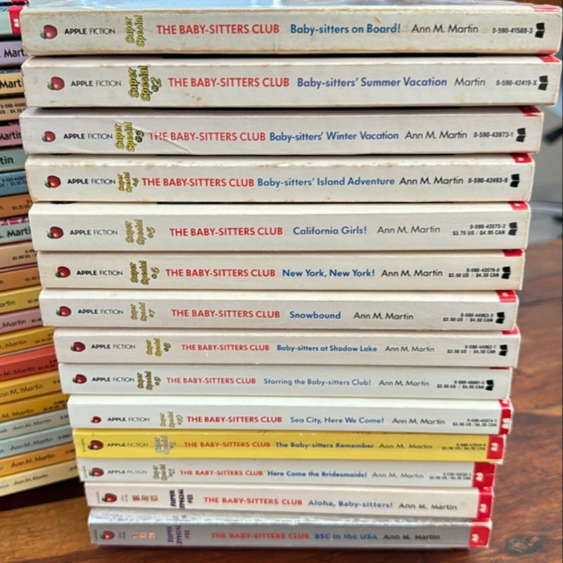 The Baby-sitters Club LOT (68 Books)