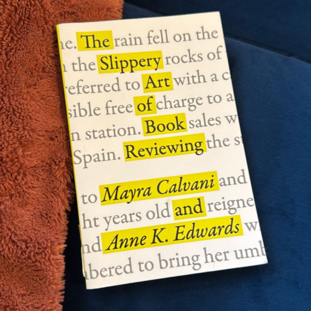 The Slippery Art of Book Reviewing
