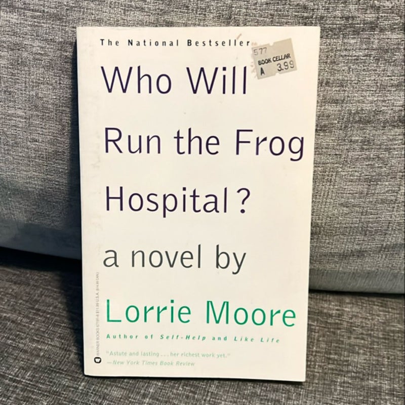 Who Will Run the Frog Hospital?