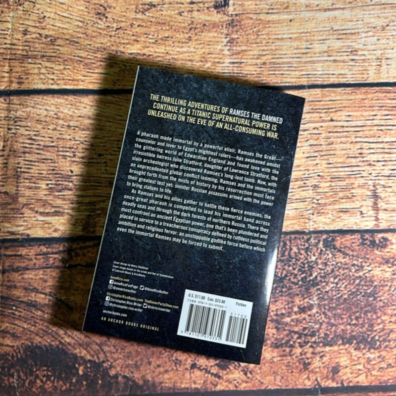 Ramses the Damned: the Reign of Osiris