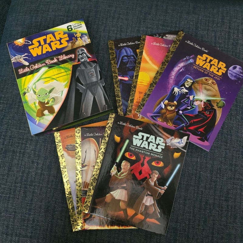 The Star Wars Little Golden Book Library (Star Wars)