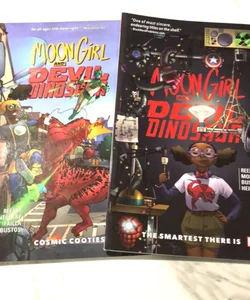 Moon Girl and Devil Dinosaur 2 book set