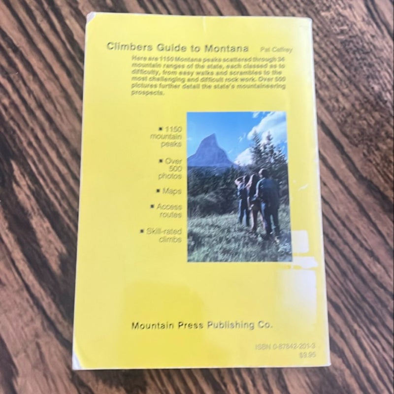 Climbers Guide to Montana