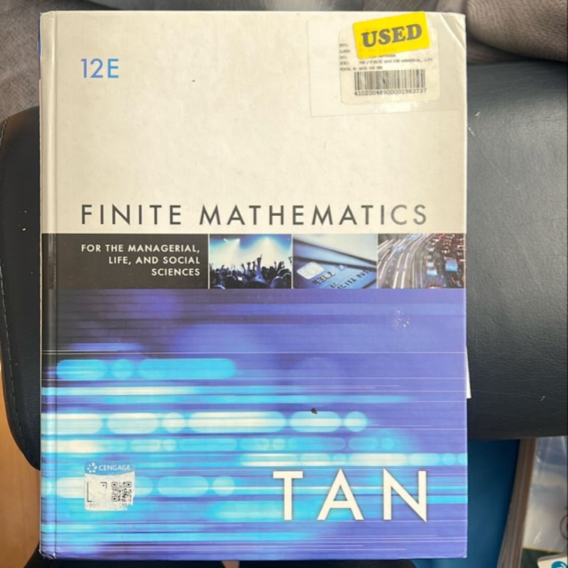 Finite Mathematics for the Managerial, Life, and Social Sciences