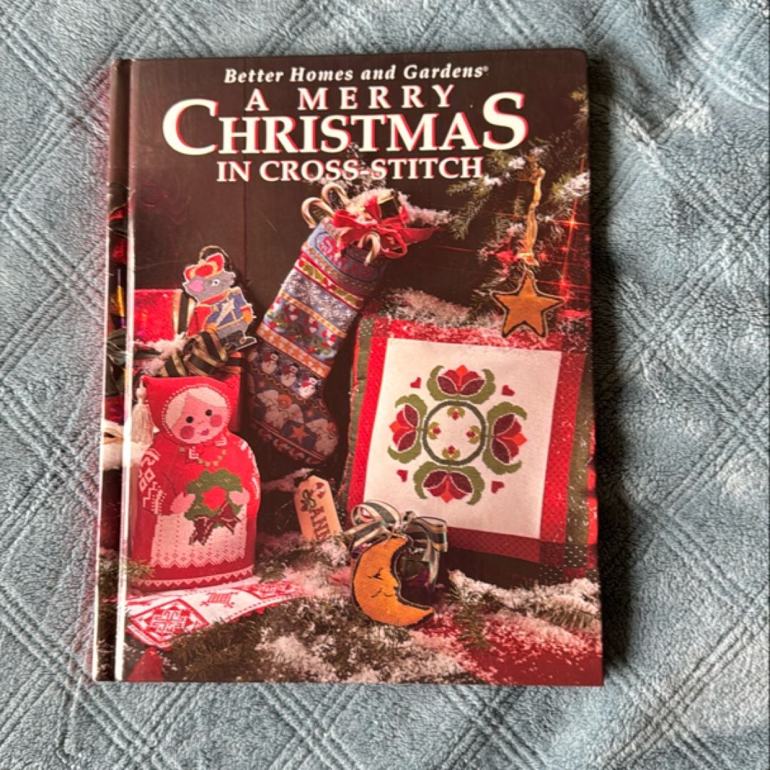 Merry Christmas in Cross-Stitch
