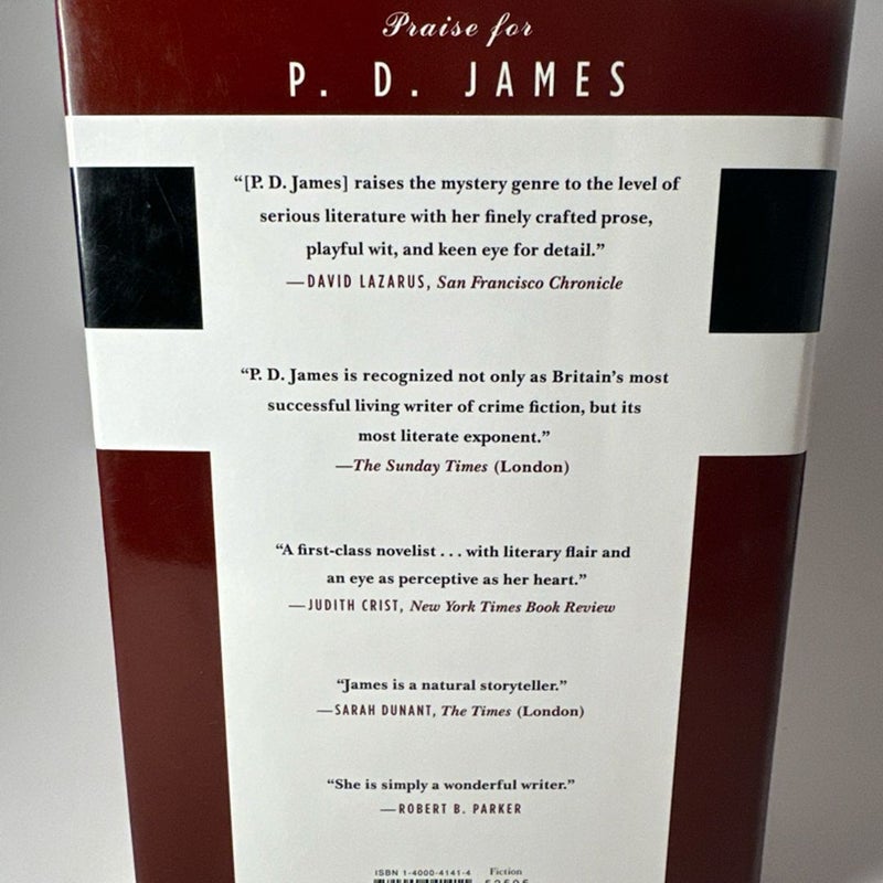 Adam Dalgliesh Mystery The Murder Room by P D James ‘03 HC American 1st Edition