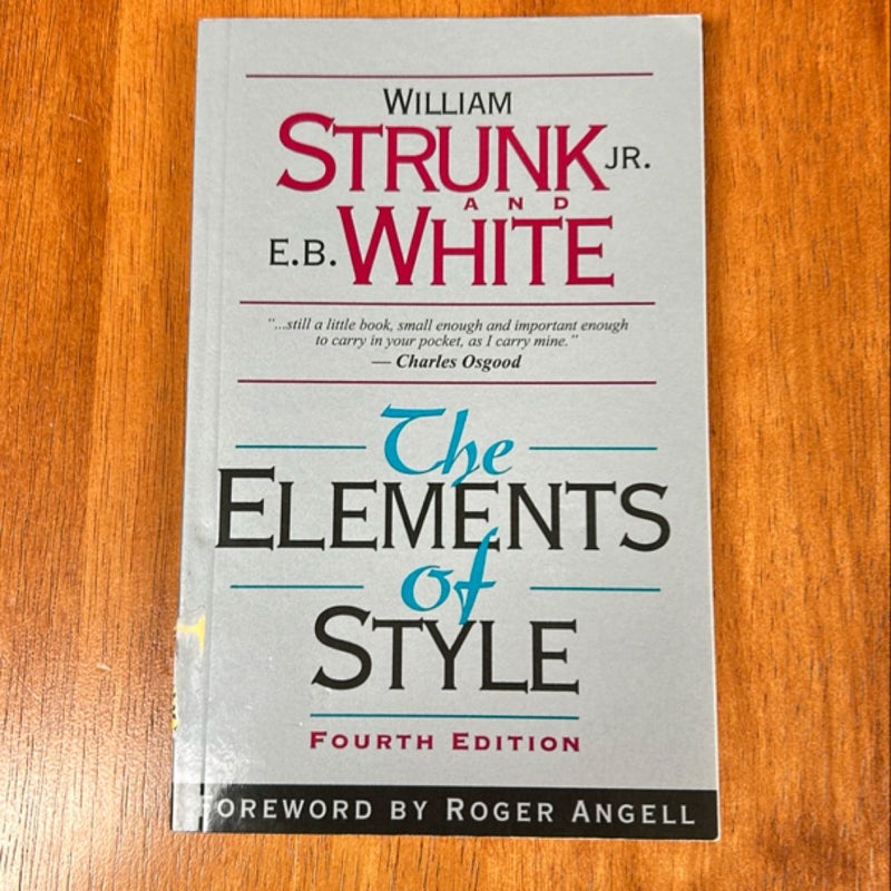 The Elements of Style