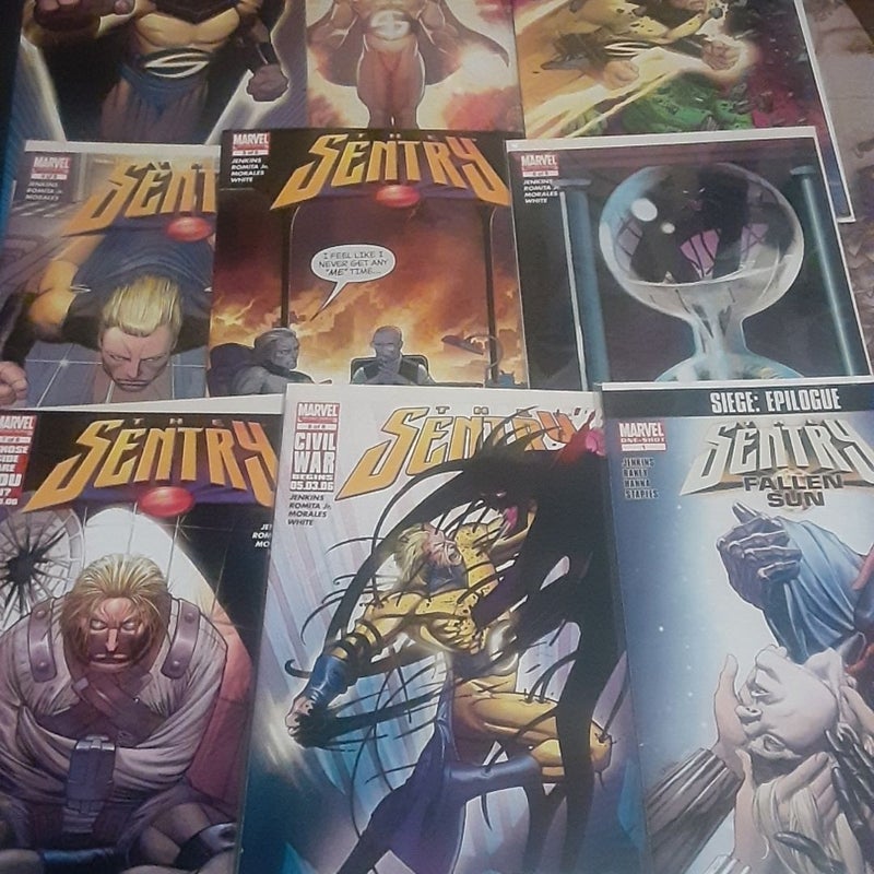 The Sentry Marvel Comics Lot 1,2,3,4,5,6,7,8 2005
