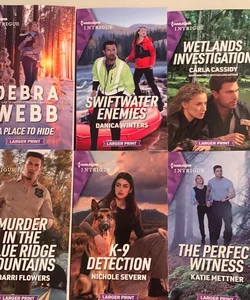 Harlequin Intrigue 6 books! March 24!