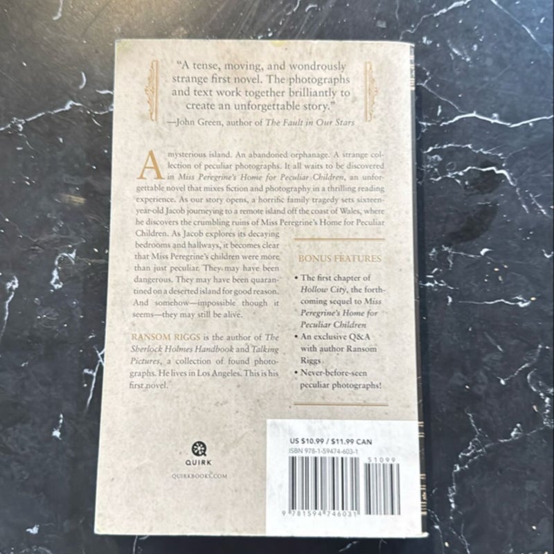 Miss Peregrine's Home for Peculiar Children