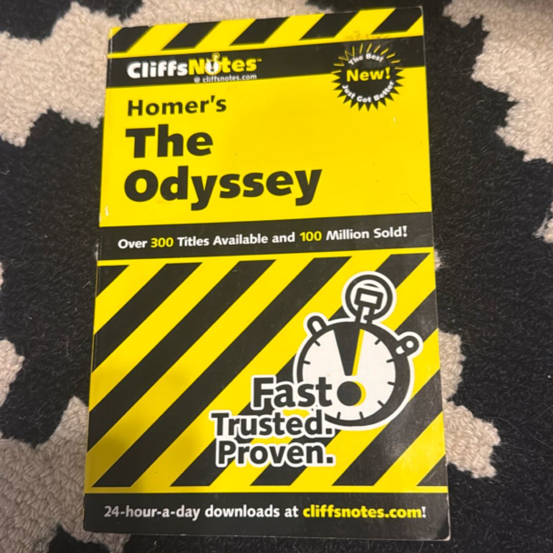 CliffsNotes on Homer's the Odyssey