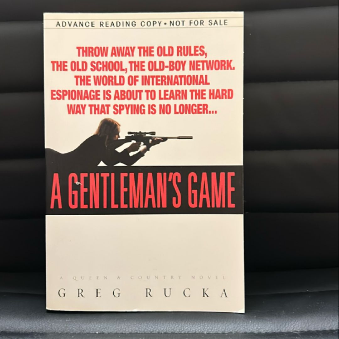 A Gentleman's Game book cover