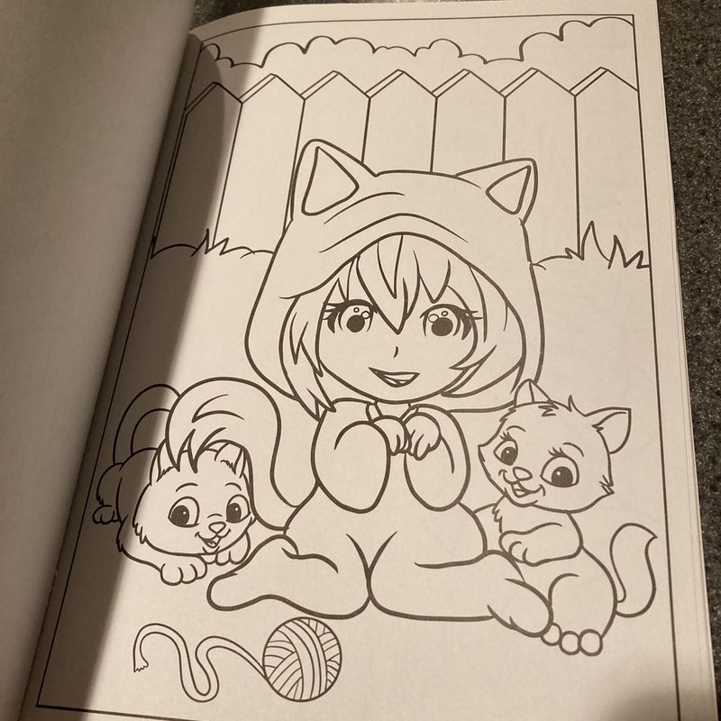 Anime coloring book by Crown Jewlz, Paperback | Pangobooks