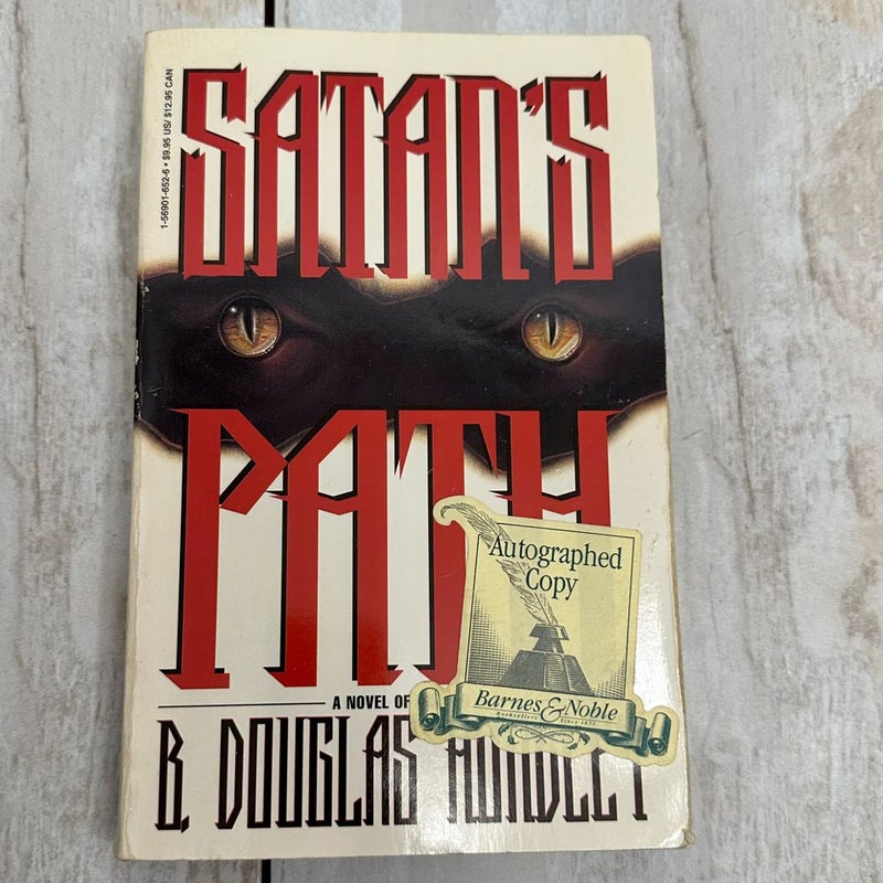 Satan's Path Autographed copy