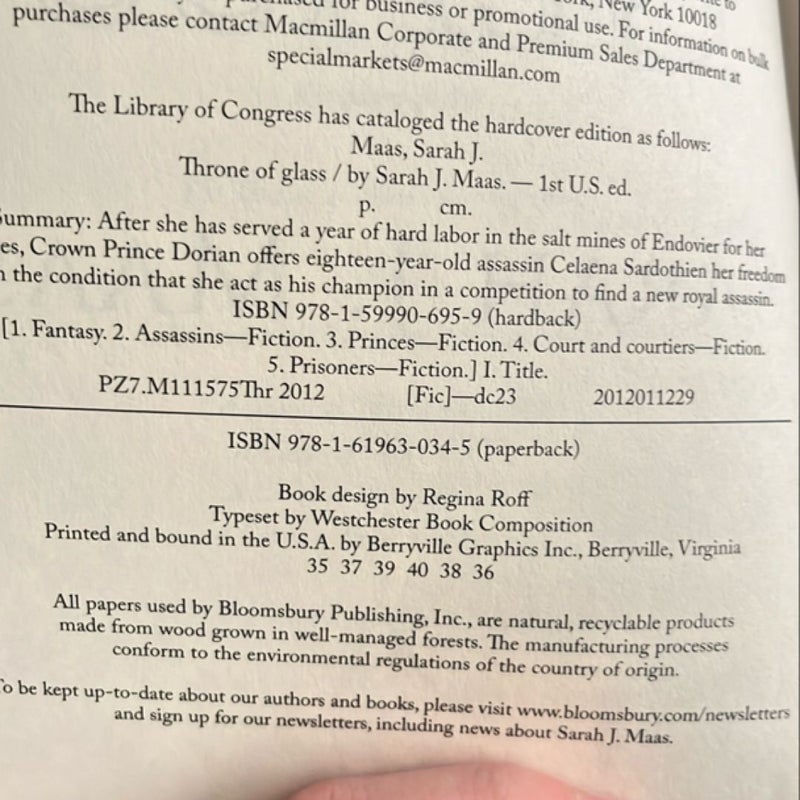 Throne of Glass - OOP cover