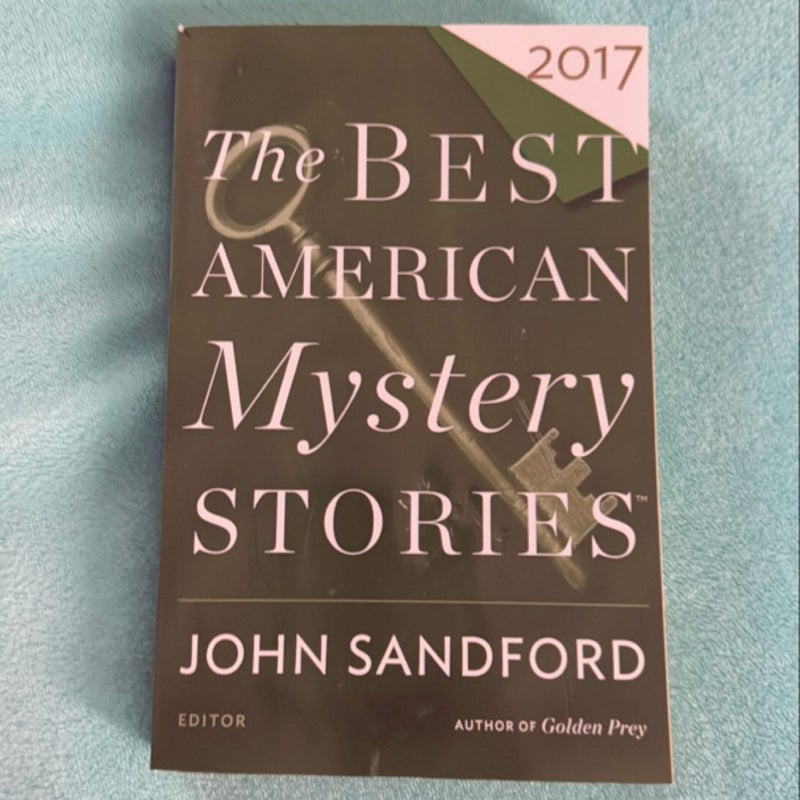 The Best American Mystery Stories 2017