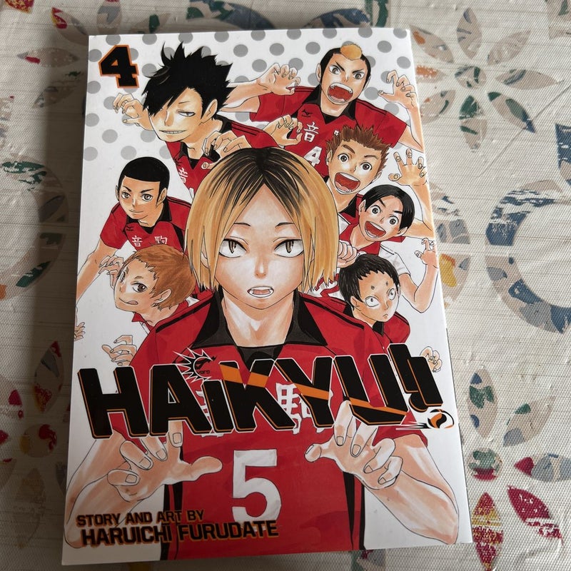 Haikyu!!, Vol. 4 by Haruichi Furudate, Paperback