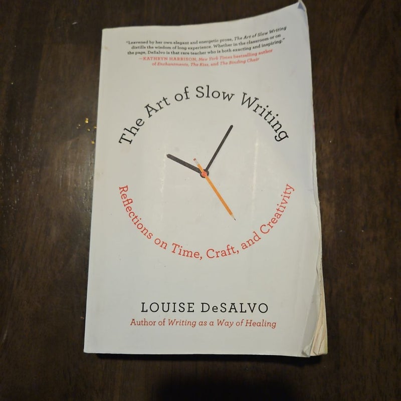 The Art of Slow Writing