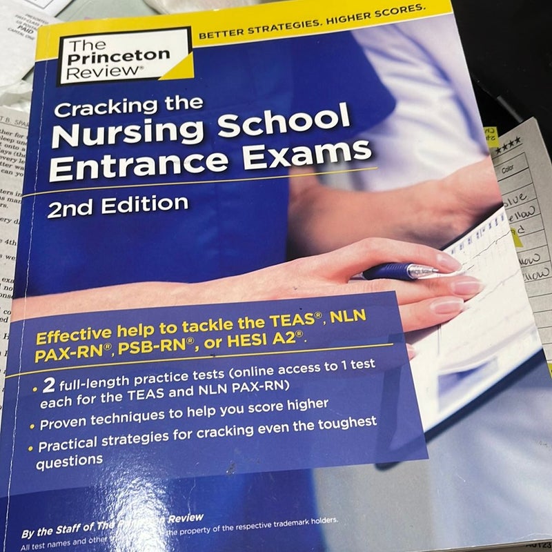Cracking the Nursing School Entrance Exams, 2nd Edition