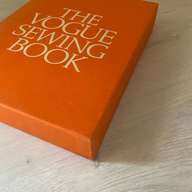 The Vogue Sewing Book with Original Slipcase Vintage 1970 First Edition