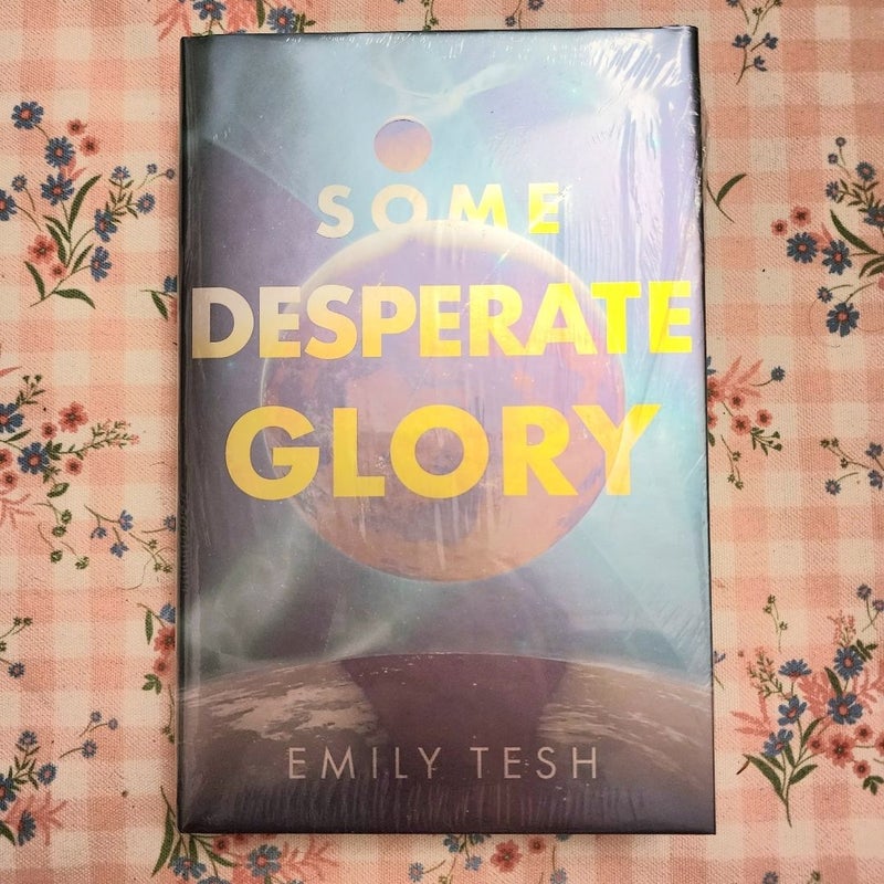 Some Desperate Glory Illumicrate Edition NEW, SEALED✨️