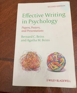 Effective Writing in Psychology