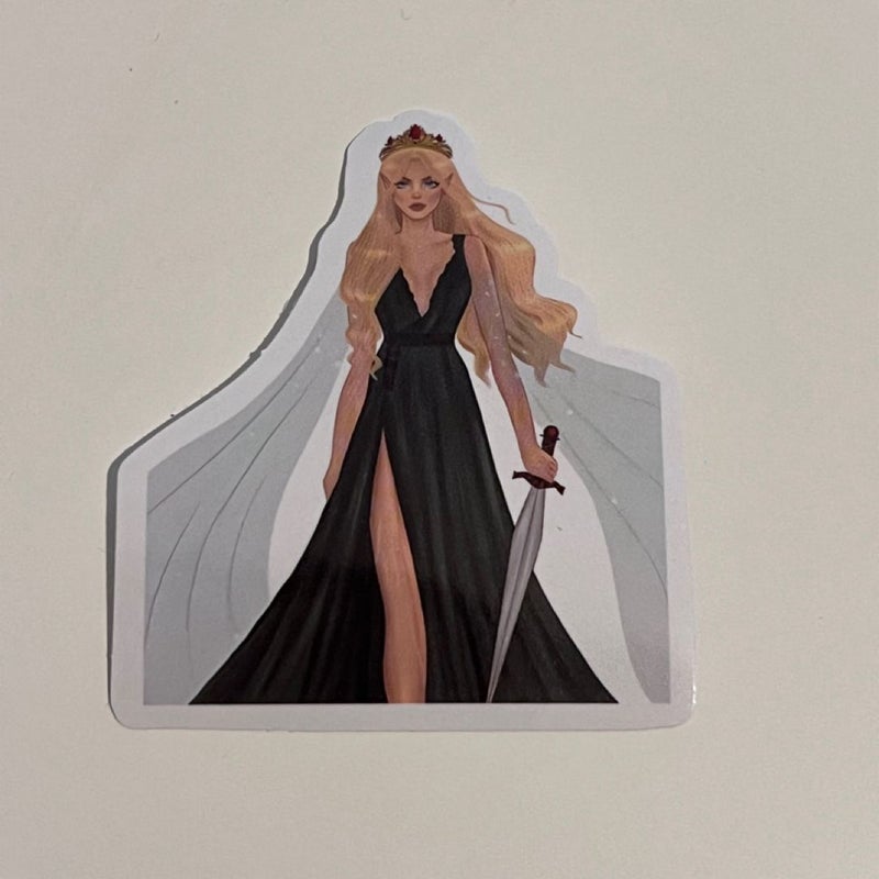 Throne of Glass sticker