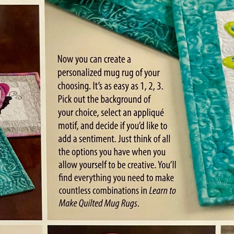 Learn To Make Quilted Mug Rugs