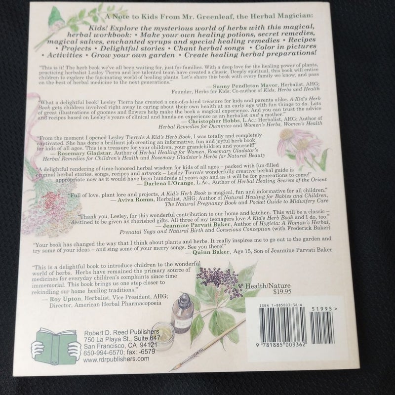 A Kid's Herb Book