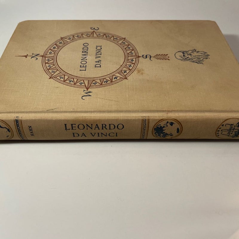 Leonardo Da Vinci by Emily Hahn Hardcover Landmark Random House 5th Printing