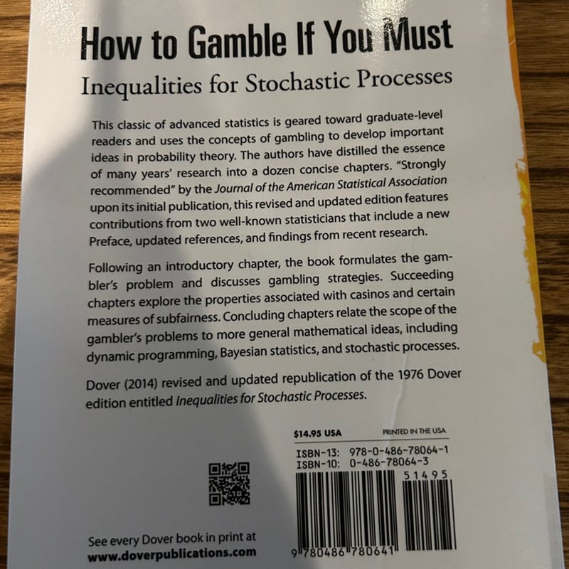 How to Gamble If You Must