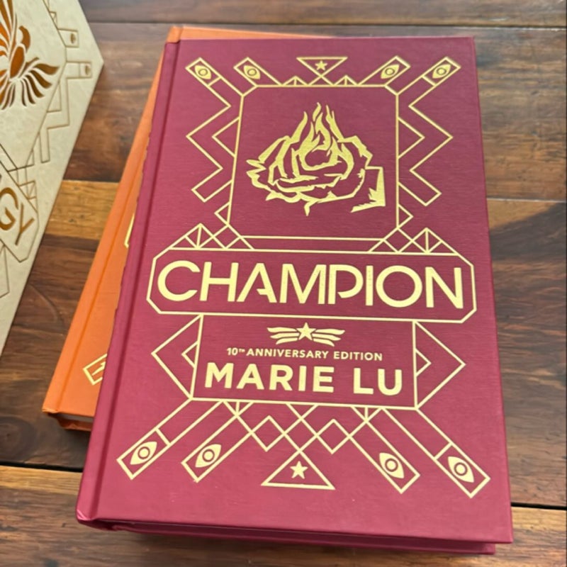 Signed Fairyloot 10th Anniversary Legend Series by store Marie Lu