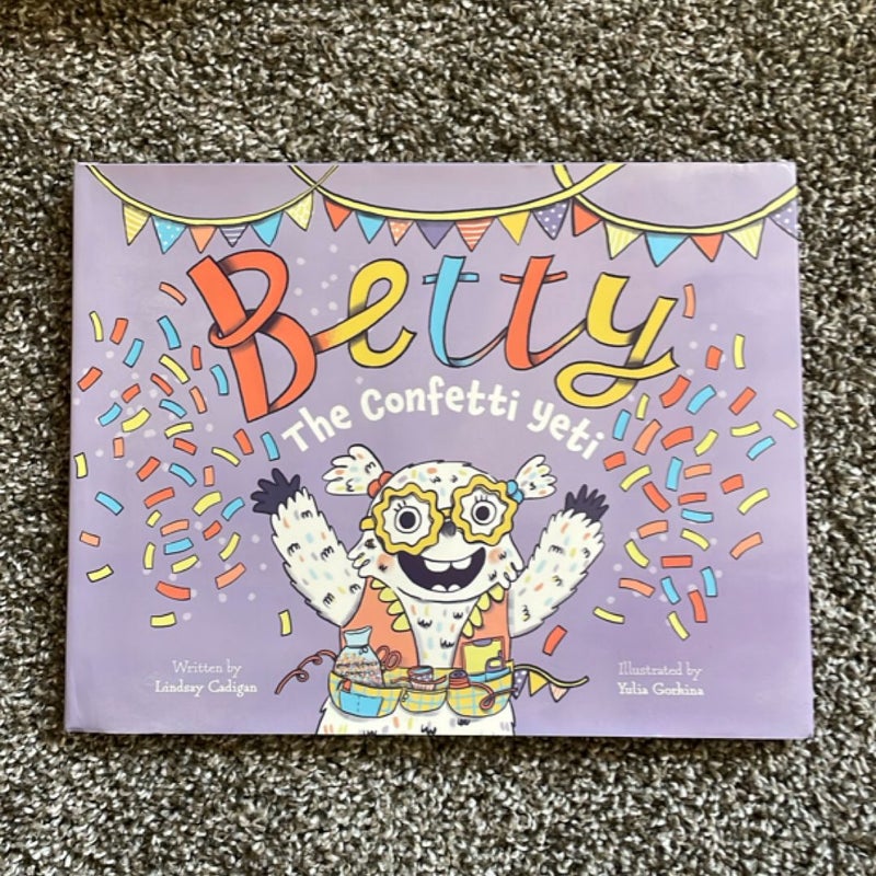 Betty the Confetti Yeti