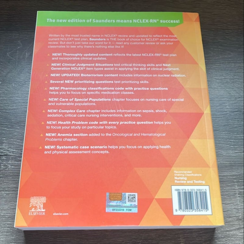 Saunders Comprehensive Review for the NCLEX-RN® Examination