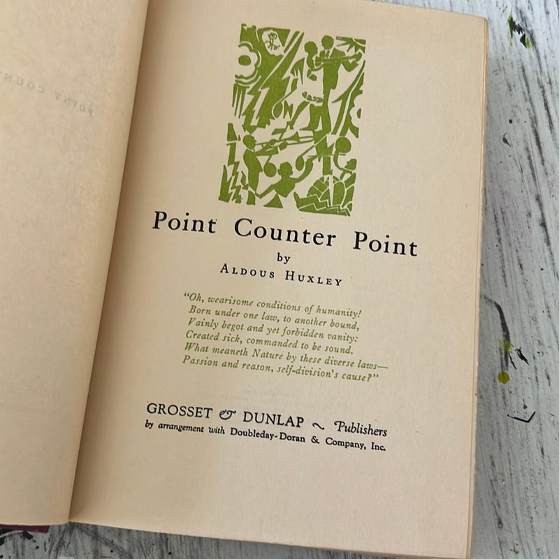 Point Counter Point (1928)