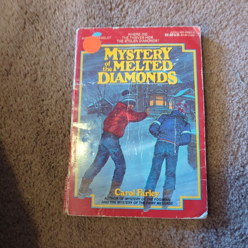 Mystery of the Melted Diamonds