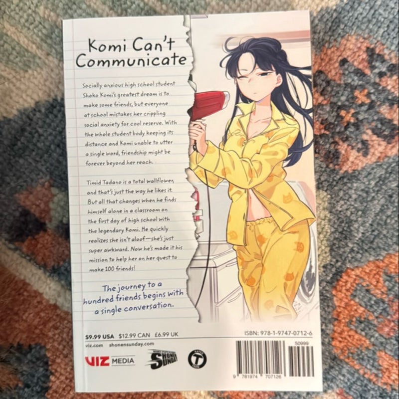 Komi Can't Communicate, Vol. 1