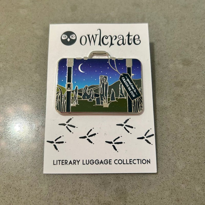 Outlander - OwlCrate pin