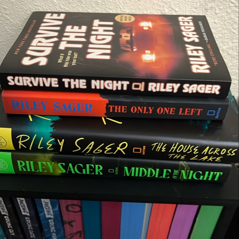 Riley Sager book lot