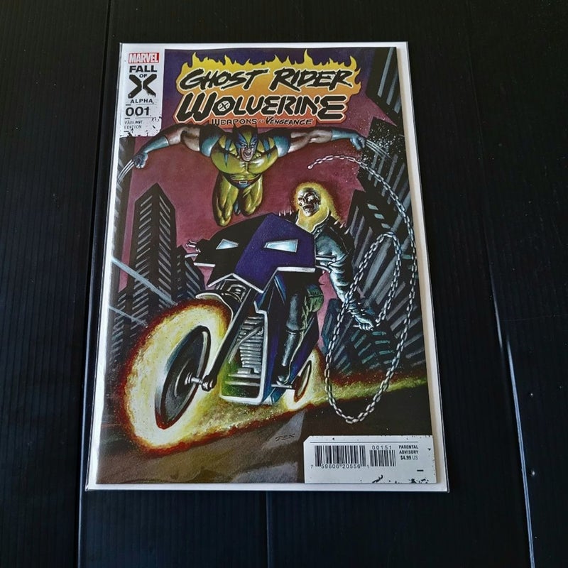 Ghost Rider Wolverine: Weapons Of Vengeance Alpha #1
