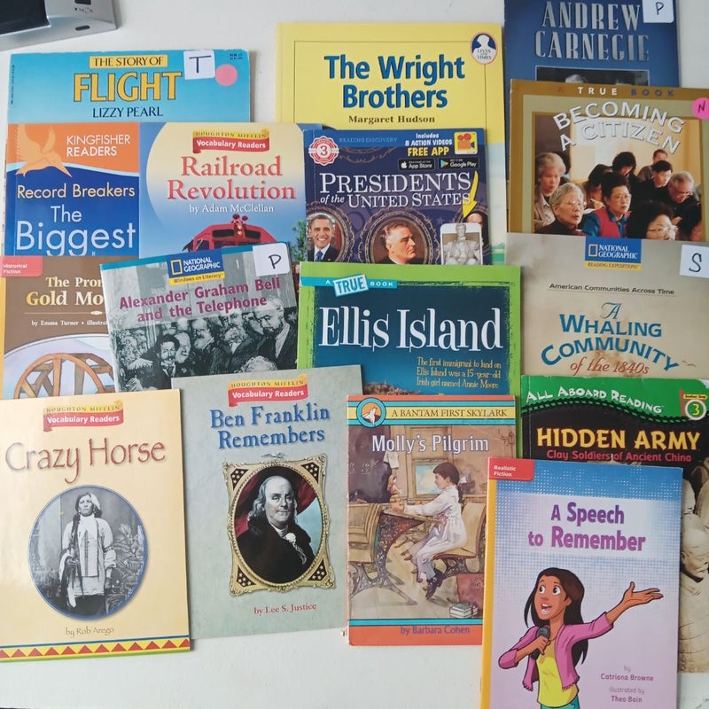 History Classroom 16 Book Bundle American and World History 