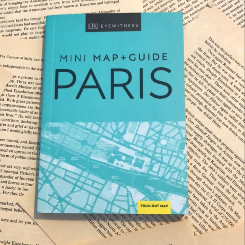 DK Paris Mini Map and Guide