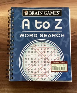 Brain Games a to Z Word Search