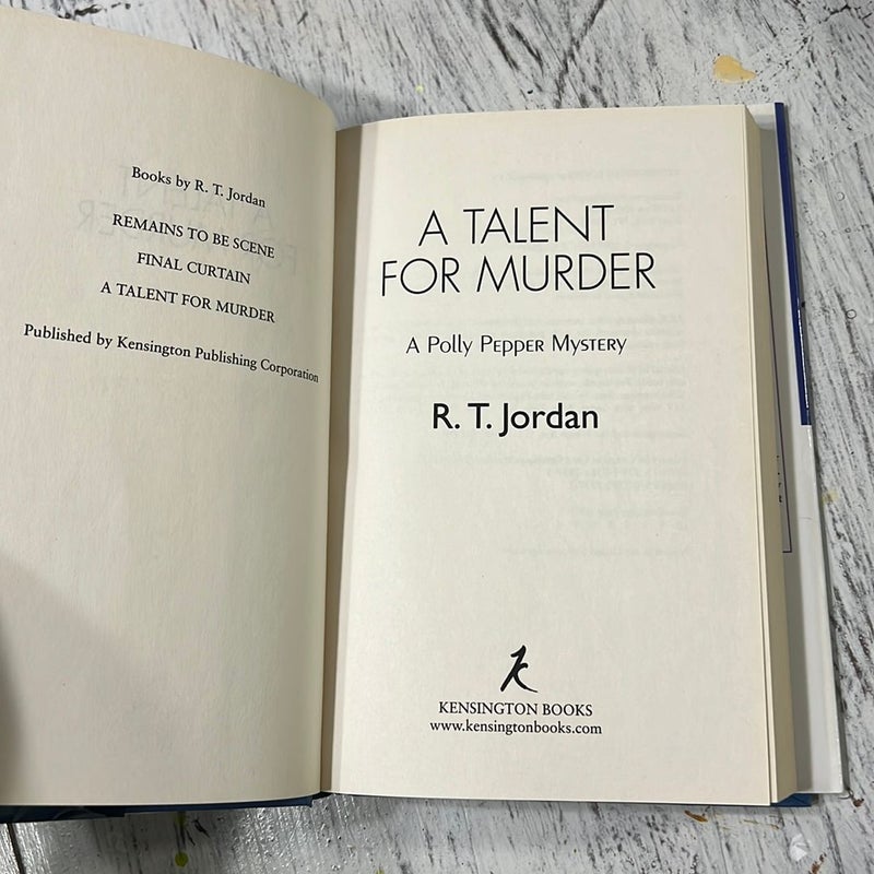 A Talent for Murder