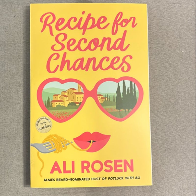 Recipe for Second Chances - SIGNED