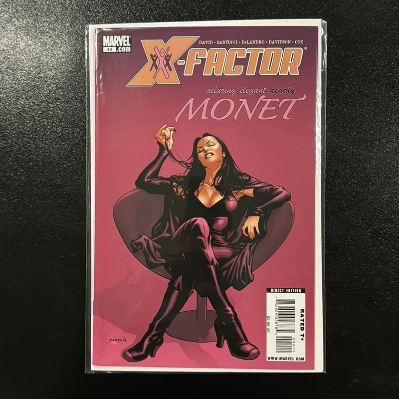 X-Factor # 44 Monet Marvel Comics